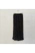 Lyne Halim Skirt Pleats Panjang Hitam, 8178.